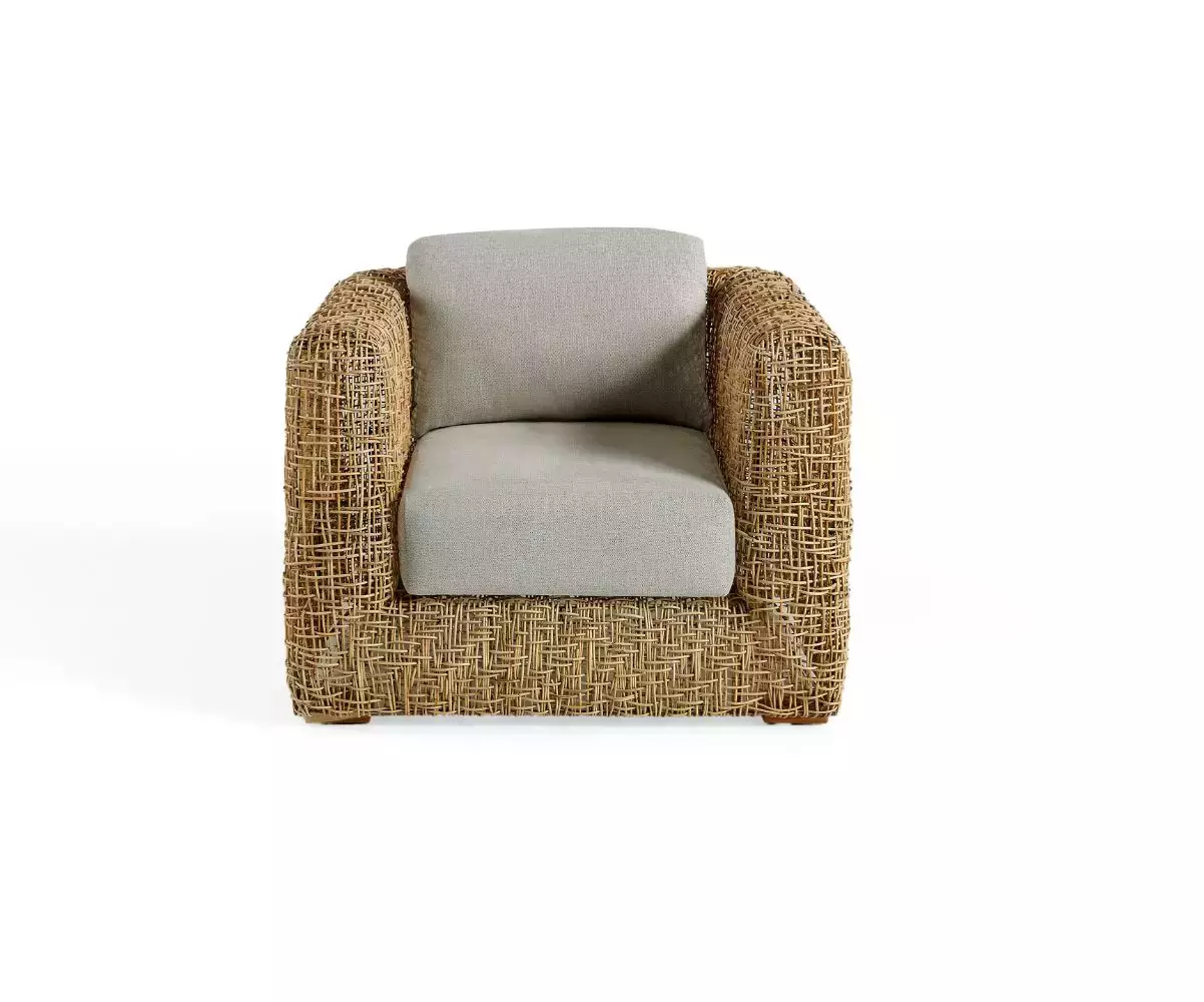 Fauteuil 1 place intérieur / extérieur couvert