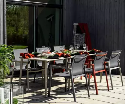 Fauteuils Hossegor, sièges de jardin confortables pour votre terrasse ou balcon