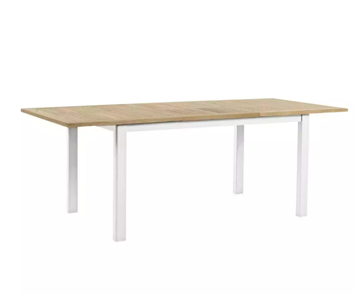 Table extensible Sète blanc