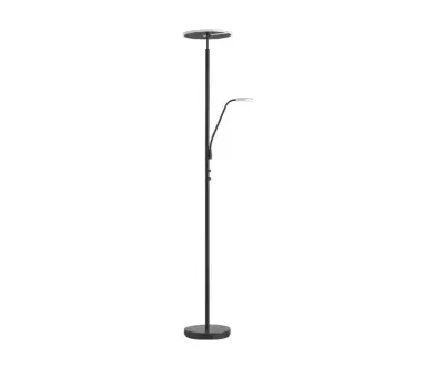 Lampadaire Design Pepea coloris noir se fond avec élégance et discrétion dans votre pièce