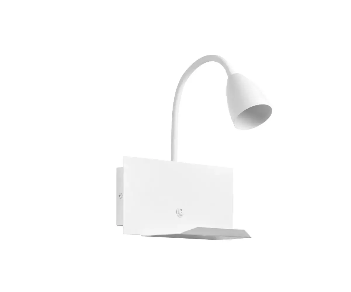Applique Murale Orientable Tungua coloris blanc est très élégante