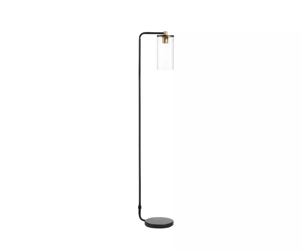 Lampadaire Taula coloris noir apporte une touche d’élégance