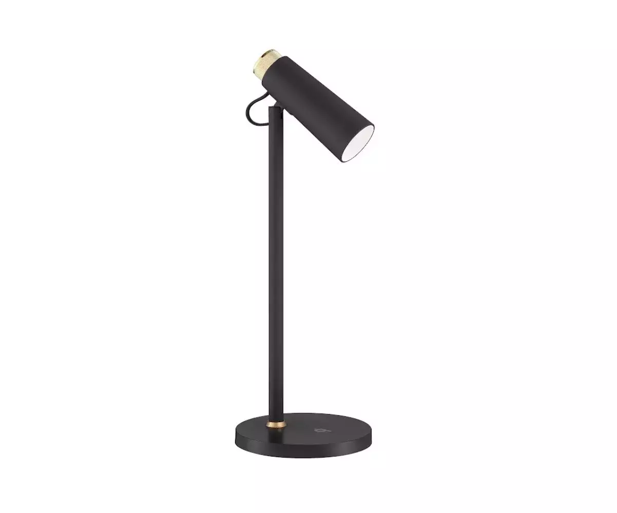 Lampe à poser Kao coloris noir et doré apporte une touche décorative