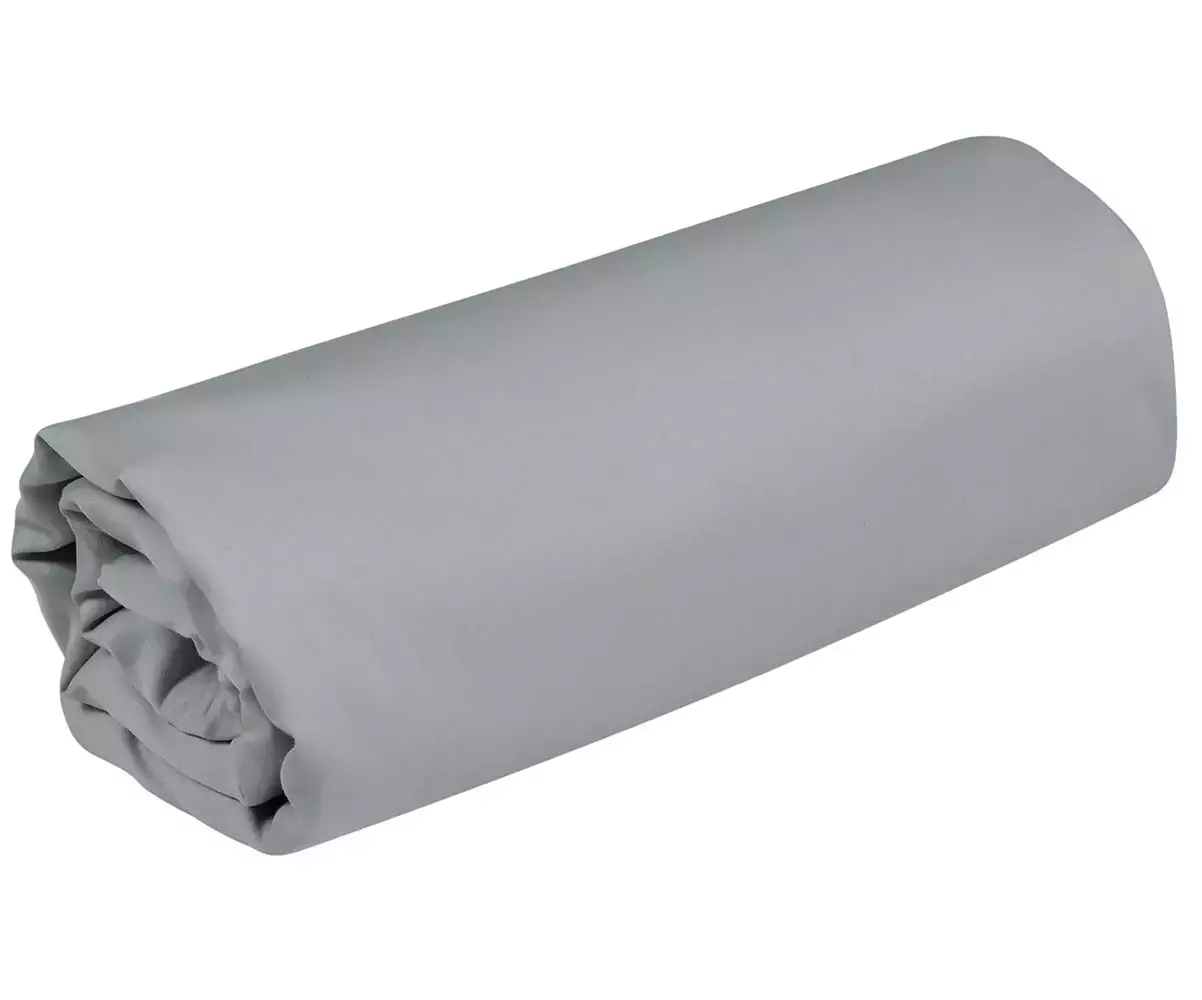 Drap housse Rondo gris clair