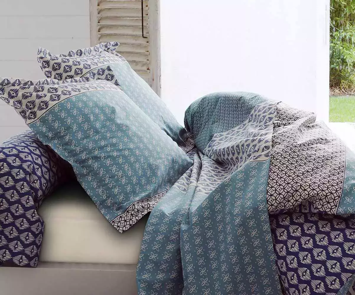 Drap plat imprimé