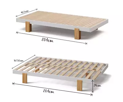 Dimensions lit extensible Keli