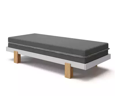 Lit extensible Keli fermé avec matelas inclus