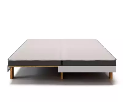 Lit extensible Keli ouvert avec matelas inclus