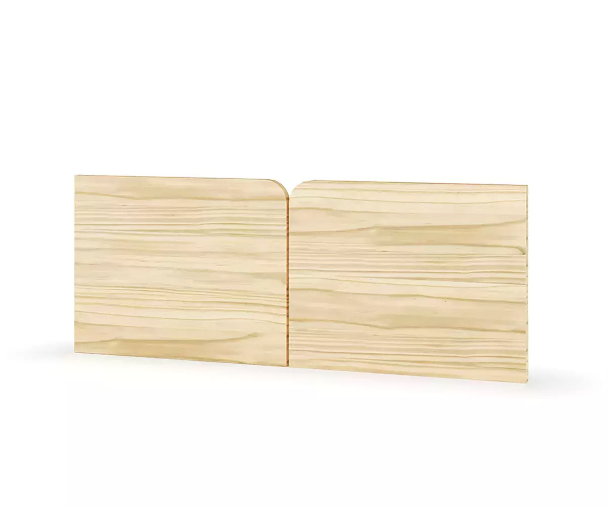 Portes bois pour bibliothèque Fairview