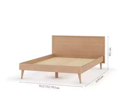 Dimensions du lit 2 places Galiote