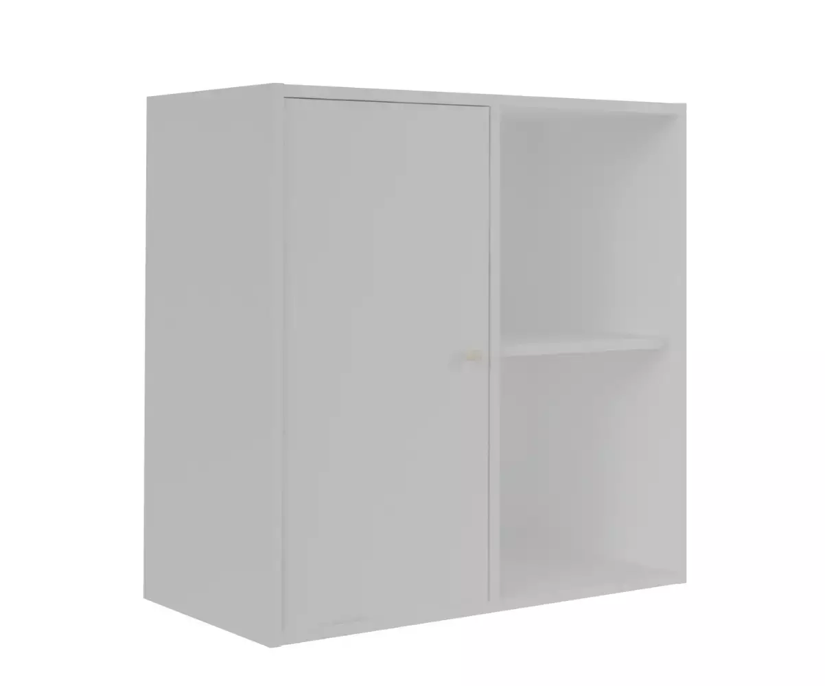 Porte 2 cases blanche
