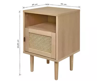 Dimensions du chevet Bénarès