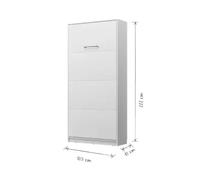 Lit Escamotable Helios avec Matelas Inclus 1 Place