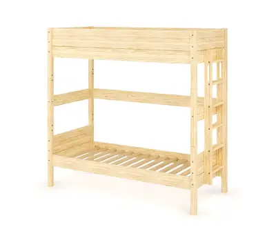 Lit superposé haut Alto échelle petit côté bois
