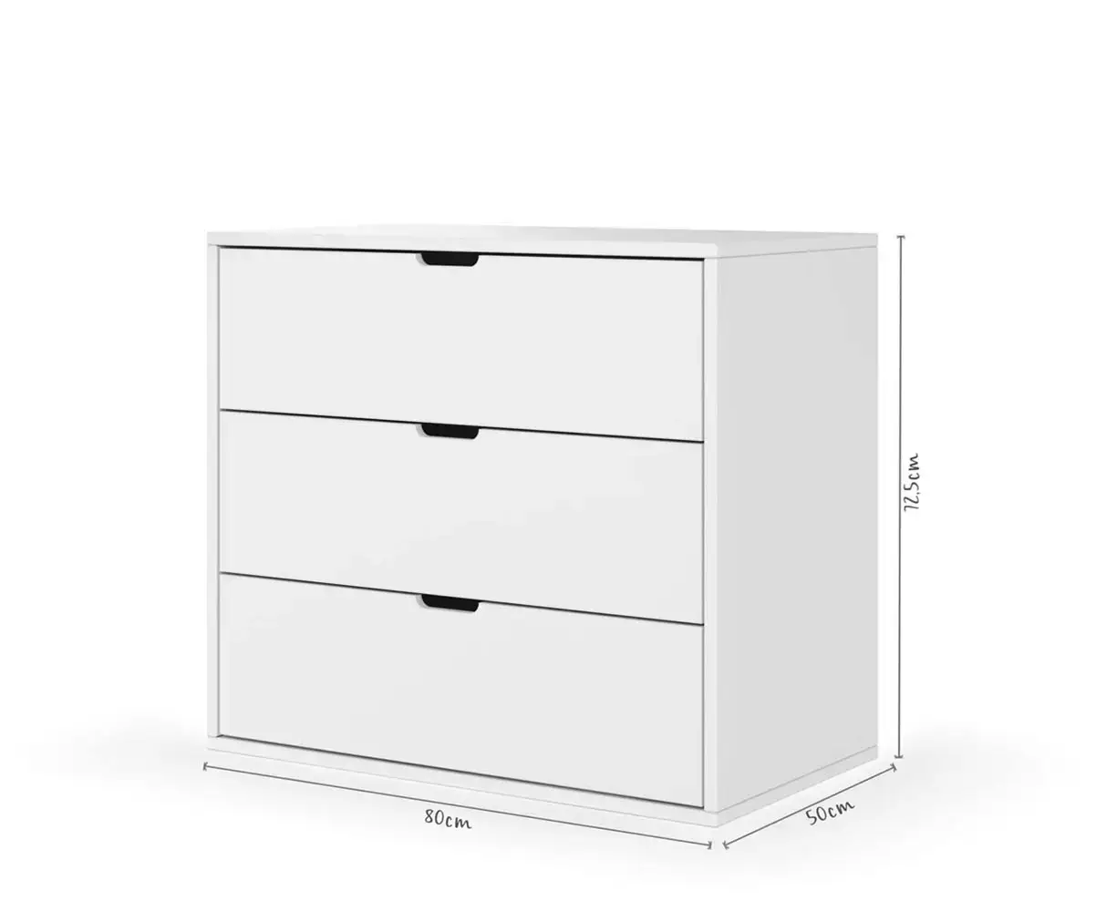 Plan dimensionnel commode Alto