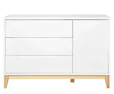 Commode 3 tiroirs + 1 placard
