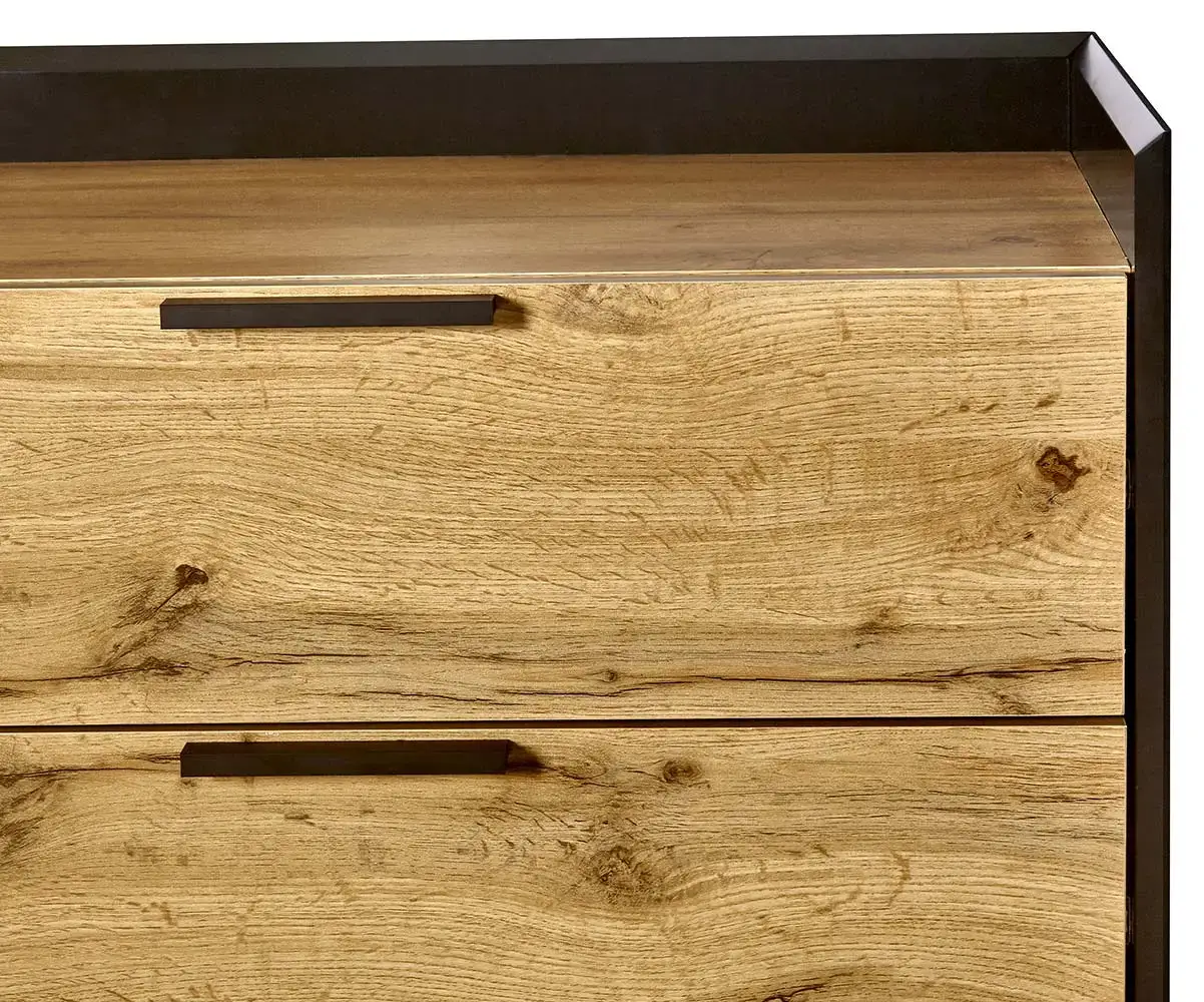 Zoom sur la commode Skara