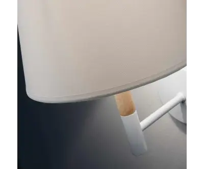 applique murale coloris blanc