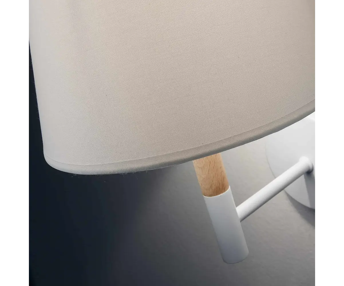 applique murale coloris blanc