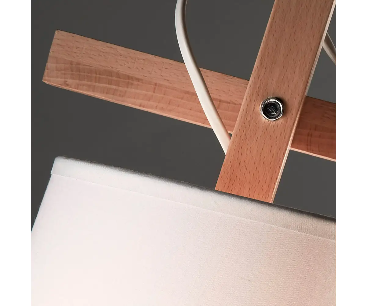 Lampe articulée blanc Alpha détails