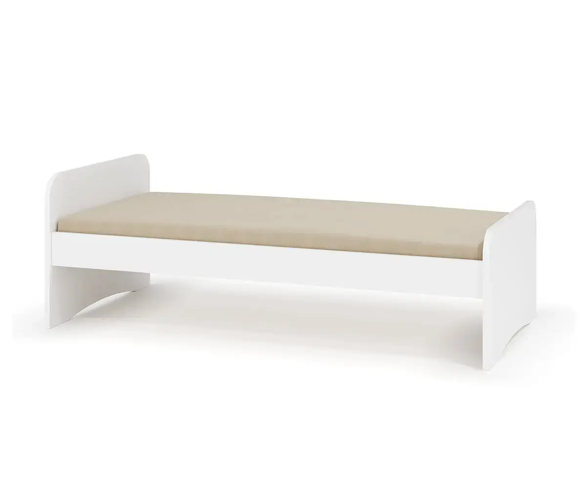 Lit Néo blanc avec matelas