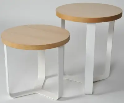 Table de chevet Lola blanche