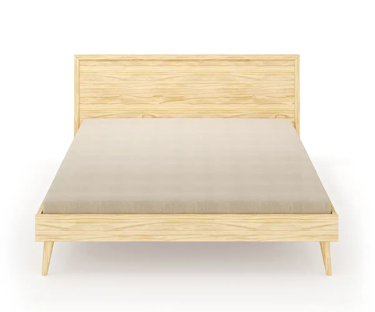 lit Meltem avec matelas en option bois naturel