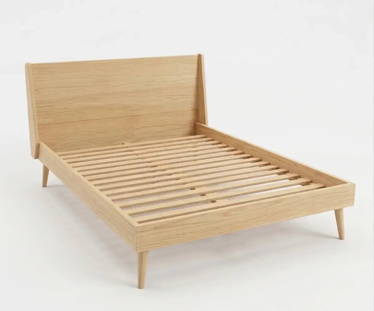 lit Largue bois naturel
