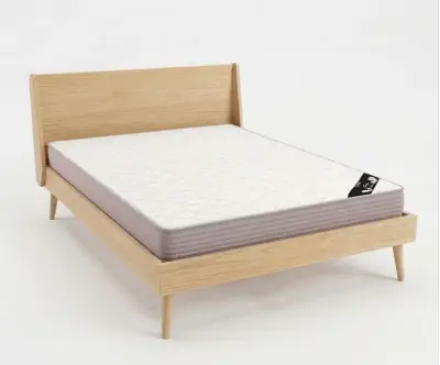 lit Largue bois naturel avec matelas en option