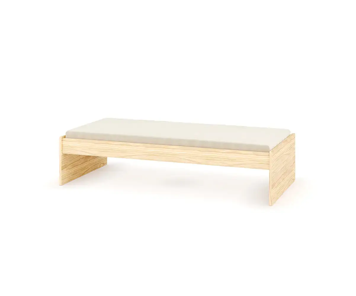 lit renforcé Rokka avec matelas en option