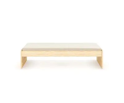 lit renforcé Rokka en bois massif