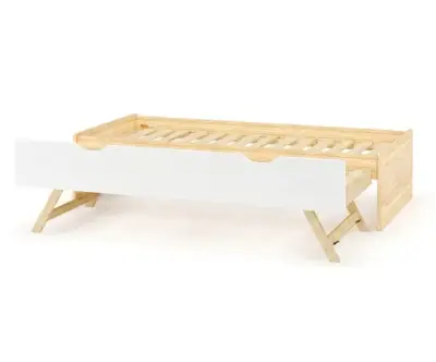 lit gigogne renforcé Rokka avec matelas en option