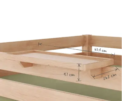 plan dimensionnel tablette Taho