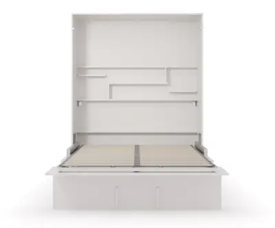 Lit escamotable solide avec sommier inclus