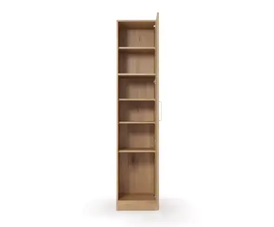 colonne armoire 5 étagères porte droite