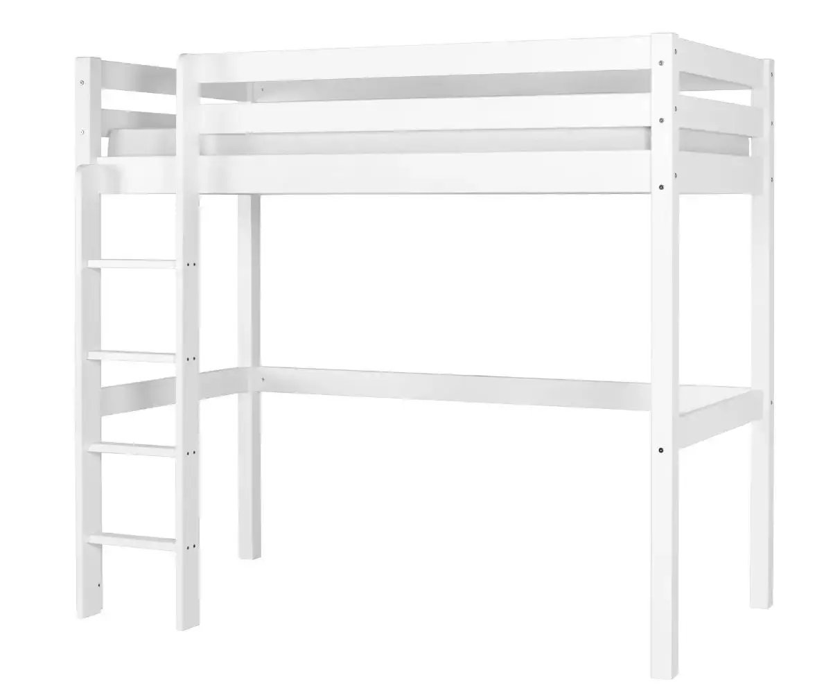 Lit mezzanine blanc Ted