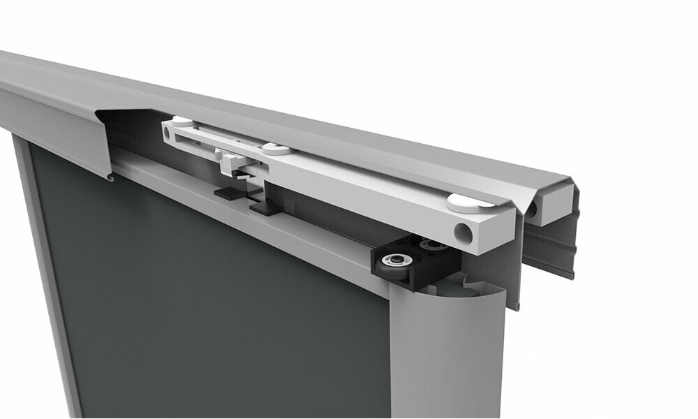 SIFISA - Colis rails gris placard coulissant L 2,7 m