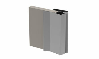 Profil porte de placard pivotante Délos - 1 Vantail