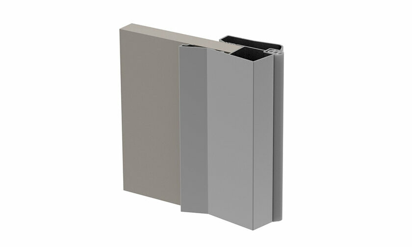 Profil porte de placard pivotante Délos - 1 Vantail