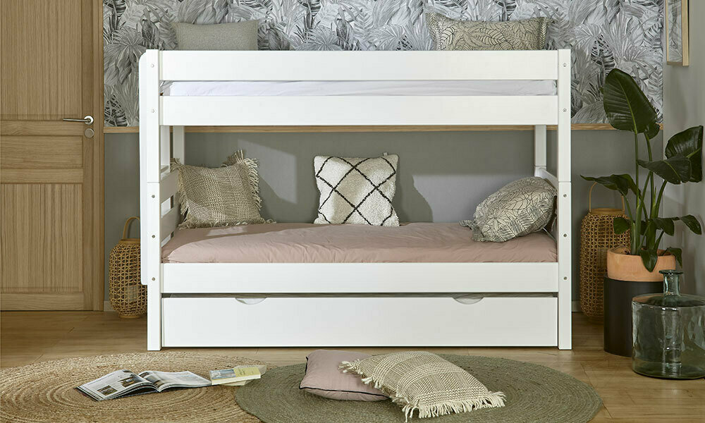 Lit Superpose Bas Alto Mobilier Gain De Place En Bois Massif