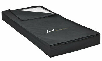 Housse de matelas semi ouverte pour matelas 90x190 cm 