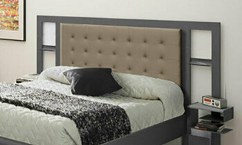 Tte de lit Brio XL luxe Gris