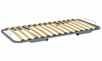 Sommier gigogne mtal bas avec arrt de matelas