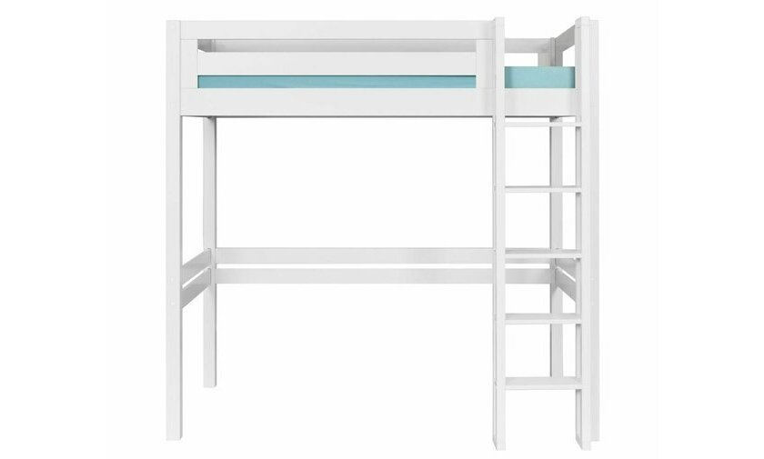 Lit mezzanine Adam avec chelle grand ct  droite