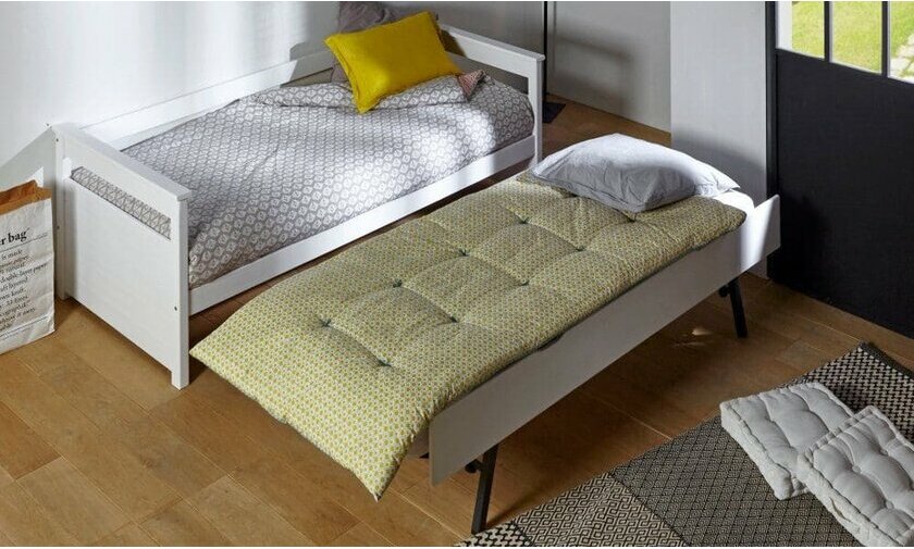 Lit gigogne Nuage avec matelas