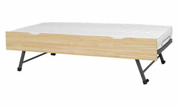 Sommier gigogne brut (matelas en option)