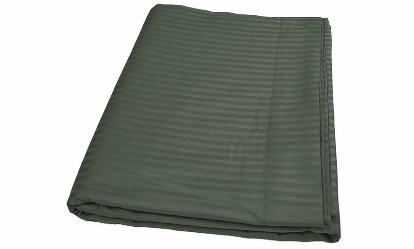 Drap plat Rondo gris anthracite 