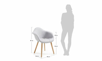 Dimensions fauteuil Vintgar