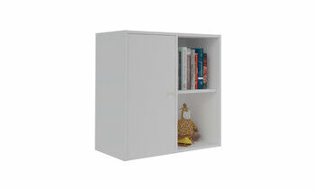 Porte 2 cases blanche