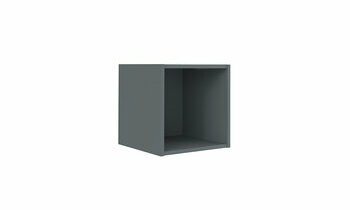 Meuble de rangement 1 case gris anthracite